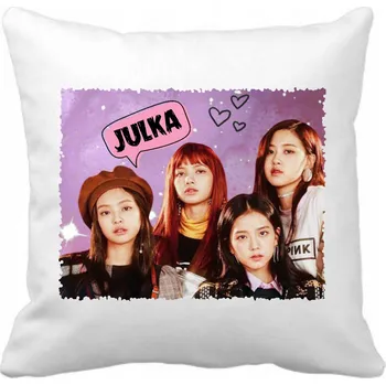 Polštář Polštář s motivem Blackpink - filmový, herní, knižní, komiksový, hudební, 40 x 40 cm