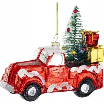 Vánoční dekorace Vánoční Koule 12 x 13,5 x 6 cm AUTO S DÁRKY ART- POL 160378