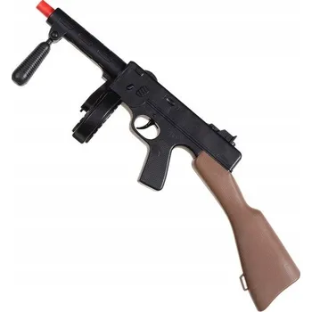 Černá puška zbraň gangstera zvuk pistole