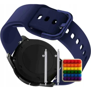 Pouzdro na mobilní telefon Pásek Řemínek pro Suunto 9 Peak Pro, Silikon, tmavě modrá smyčka, nastavitelný