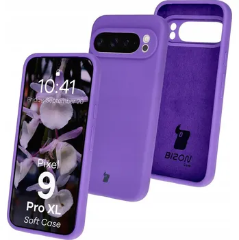 Pouzdro na mobilní telefon Zadní Kryt Bizon pro Google Pixel 9 Pro XL fialová