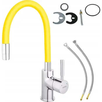 Vodovodní baterie Kuchyňská stojánková baterie Ferro Zumba stříbrná