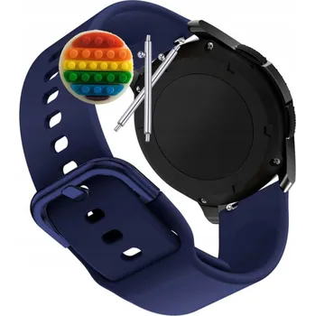 Pouzdro na mobilní telefon Pásek Řemínek pro Techmade Rocks 2, Silikon, tmavě modrá smyčka, nastavitelný