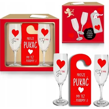 Sklenice Skleničky na šampaňské BGtech červené 220ml 2 ks