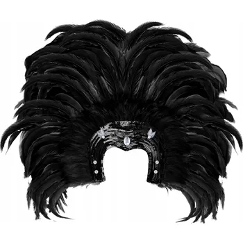 Čelenka Čelenka z peří Widmann Brazil černá