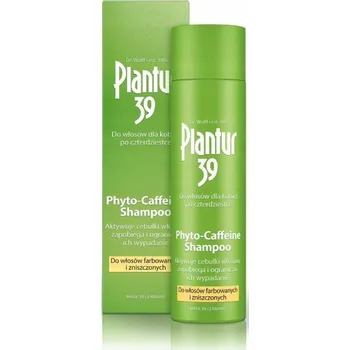 Šampon Plantur39 Phyto-Caffeine Shampoo šampon pro barvené a poškozené vlasy 250 ml