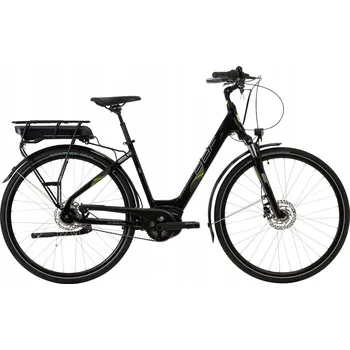 Elektrokolo BBF E-City Genewa 1.1 Wave Bosch Active Line 400 Wh 28 palců Rám 53 cm černá