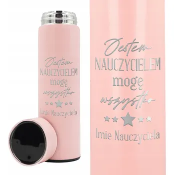 Termoska Termoska Růžový Dárek Den Učitelů Jsem Učitel Mohu Všechno