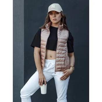 Dámská vesta Dámská vesta STYLISHZ Dstreet TY4439 Barva: Růžová, Velikost: XXL