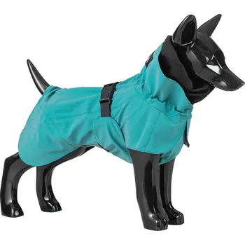 Obleček pro psa Paikka Visibility Raincoat smaragdová 25 cm