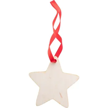 Vánoční ozdoba WoXmas vánoční ozdoba, hvězda 15 bez potisku bez potisku