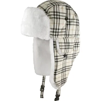 Čepice Aspen čepice zimní ušanka vícebarevná univerzální velikost