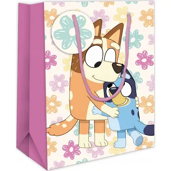 Dárková taška Dárková taška s potiskem Bluey a Bingo Dárkové tašky k Dni matek