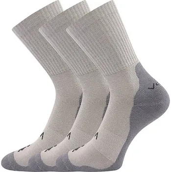 Dámské ponožky VoXX® Barefootan froté Unisex ponožky - 3 páry BM000005126300100716 světle šedá 35-38 (23-25)