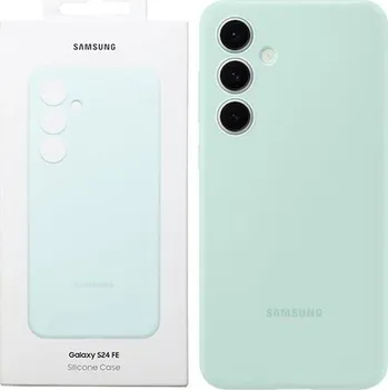 Pouzdro na mobilní telefon Samsung Zadní Kryt Samsung Galaxy S24 FE v zelené barvě