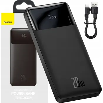 Powerbanka Powerbanka BASEUS 10000mAh 2x USB 1x USB-C Rychlé Nabíjení QC PD 20W