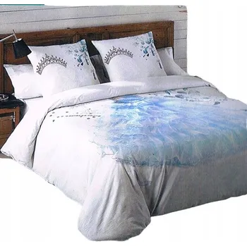 Povlečení POVLEČENÍ 160x200 + 2 POVLEČENÍ NA POLŠTÁŘ 70x80 BAVLNĚNÝ SATÉN SADA MALÁ PRINCEZNA