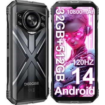 Mobilní telefon Smartphone DooGee S cyber pro 12 GB / 512 GB 4G (LTE) stříbrný