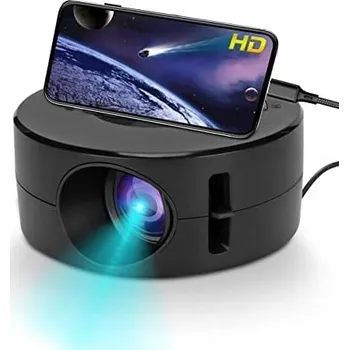 Projektor LED projektor Čtyři Trendy Mini LED projektor pro děti, černý