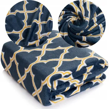 Prostěradlo Deka 200x220 Mikrovlákno Přehoz Pietro Jetel 03