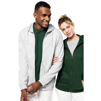 Pánská mikina Unisex zip mikina s kapucí navy Unisex 3XL