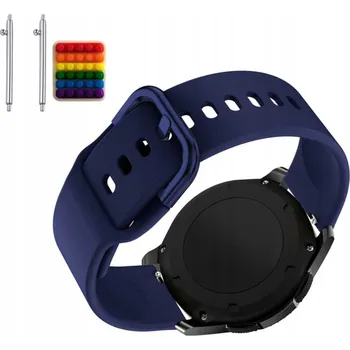 Pouzdro na mobilní telefon Řemínek Řemínek pro Rubicon RNCF19, Silikonový Tmavě Modrý Smyčka, Nastavitelný