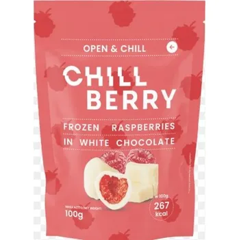 Bonbon CHILL BERRY – MRAŽENÁ MALINA V BÍLÉ ČOKOLÁDĚ 150g