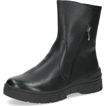 Dámská zimní obuv CAPRICE dámská kožená kotníková obuv 9-26437-41-022 černá TEX 42
