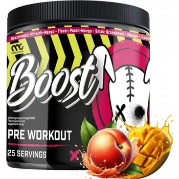 Anabolizér MUSCLE CLINIC BOOST PŘEDTRÉNINKOVÝ STIMULANT 250g