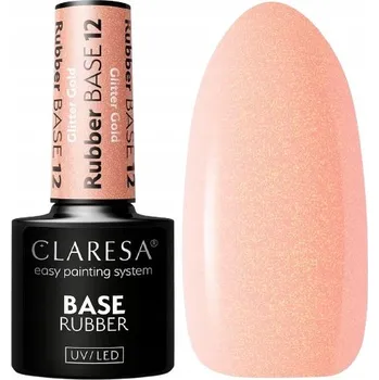 Přípravek na nehty CLARESA RUBBER BASE Kaučuková báze pro hybridní laky - 12