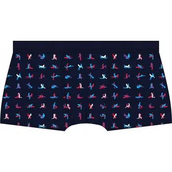 Boxerky Pánské boxerky slim fit vtipné Tattoo Mini 280 Cornette *XL
