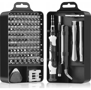 Šroubovák SADA 115w1 PRO OPRAVY TELEFONŮ A TABLETŮ