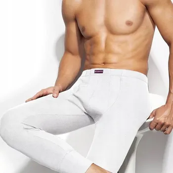 Pánské termo spodky ATLANTIC pánské spodky BML002 BÍLÉ termo prádlo XL