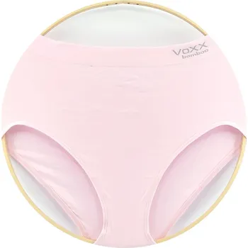Kalhotky VoXX® BambooSeamless 004 Dámské vyšší klasické kalhotky BM000004154100100688 světle růžová M-L