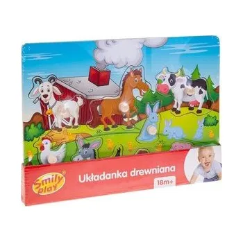 Desková hra Układanka drewniana Farma