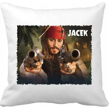 Polštář Polštář filmový, herní, knižní, komiksový, hudební Piráti z Karibiku 40 x 40 cm