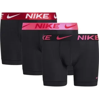 Pánské spodní prádlo Pánské boxerky Nike BOXER BRIEF 2XL Černá, Růžová, Červená