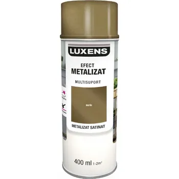 Barva ve spreji Barva ve ve spreji Luxens, dekorativní, zlatá, saténově metalická, 400 ml