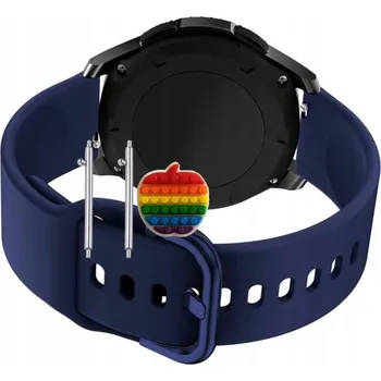 Pouzdro na mobilní telefon Řemínek Řemínek pro Maxcom FW67 TITAN Pro, Silikonový Tmavě Modrý Smyčka, nastavitelný