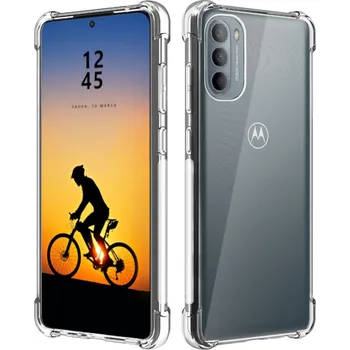 Pouzdro na mobilní telefon Zadní Kryt MBM pro Motorola Moto G31, Moto G41 bezbarvý