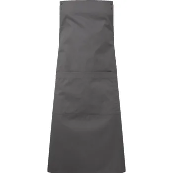 Pracovní zástěra PREMIER PR 190 SWAP AND POP / Zástěra s laclem - dark grey Univerzální