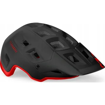Cyklistická přilba Cyklistická helma MET TERRANOVA MIPS černo-červená L