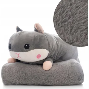 Obraz Plyšák polštář s dekou 100x160 Mikrovlákno pro děti