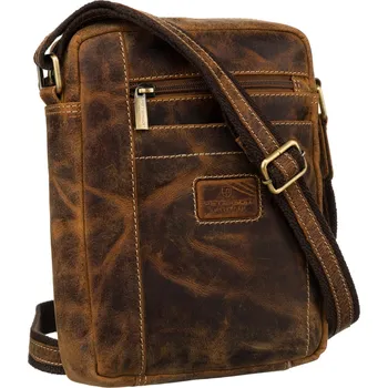 Peterson taška přes rameno / ledvinka PTN 8022-TMH-5924 TA hnědá