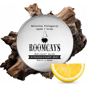 Péče o vousy Roomcays Hydratační balzám pro péči o vousy a knír, 30 ml