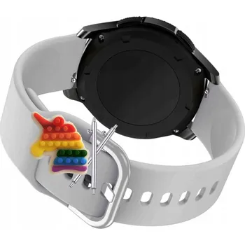 Pouzdro na mobilní telefon Pásek Řemínek pro Garett Sport 11, Silikon, šedá smyčka, nastavitelný