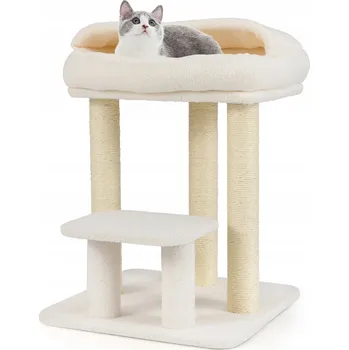 Škrabadlo pro kočky nízké Costway 61 - 100 cm