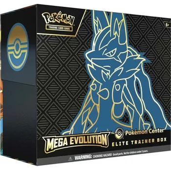 Karetní hra Pokémon TCG: Mega Evolutions – Pokémon Center Elite Trainer Box Číslo: Lucario Gardevoir/Lucario