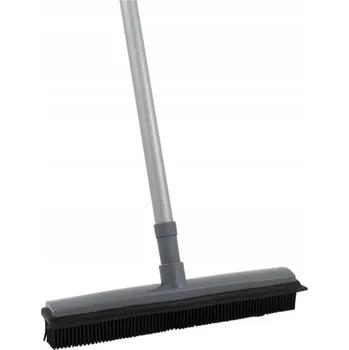 Univerzální smeták XL-Tools šedý gumový s teleskopickou tyčí