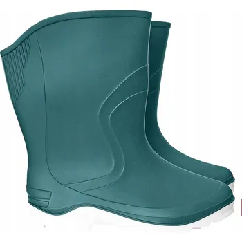 Pracovní obuv Dámské krátké gumáky RAINBOW tyrkysové barvy, velikost 36